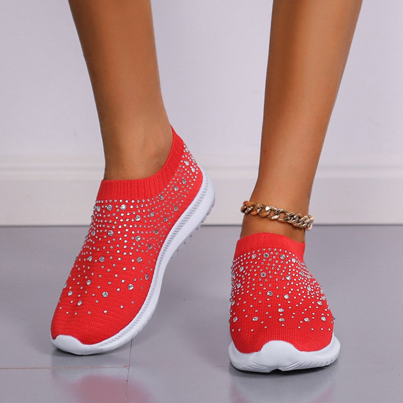 Crystalâ„¢ Orthopedic Crystal Sneakers (50% OFF)