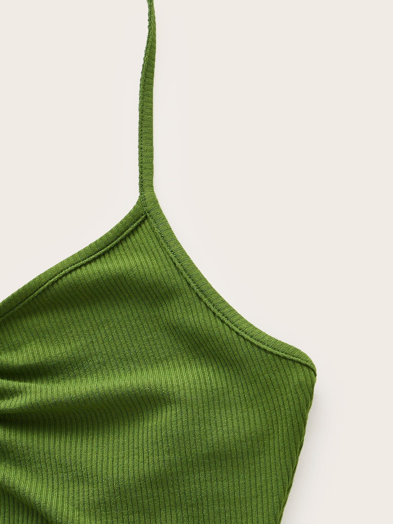 Ring-Back Tied Strappy Top with Crisscross Straps
