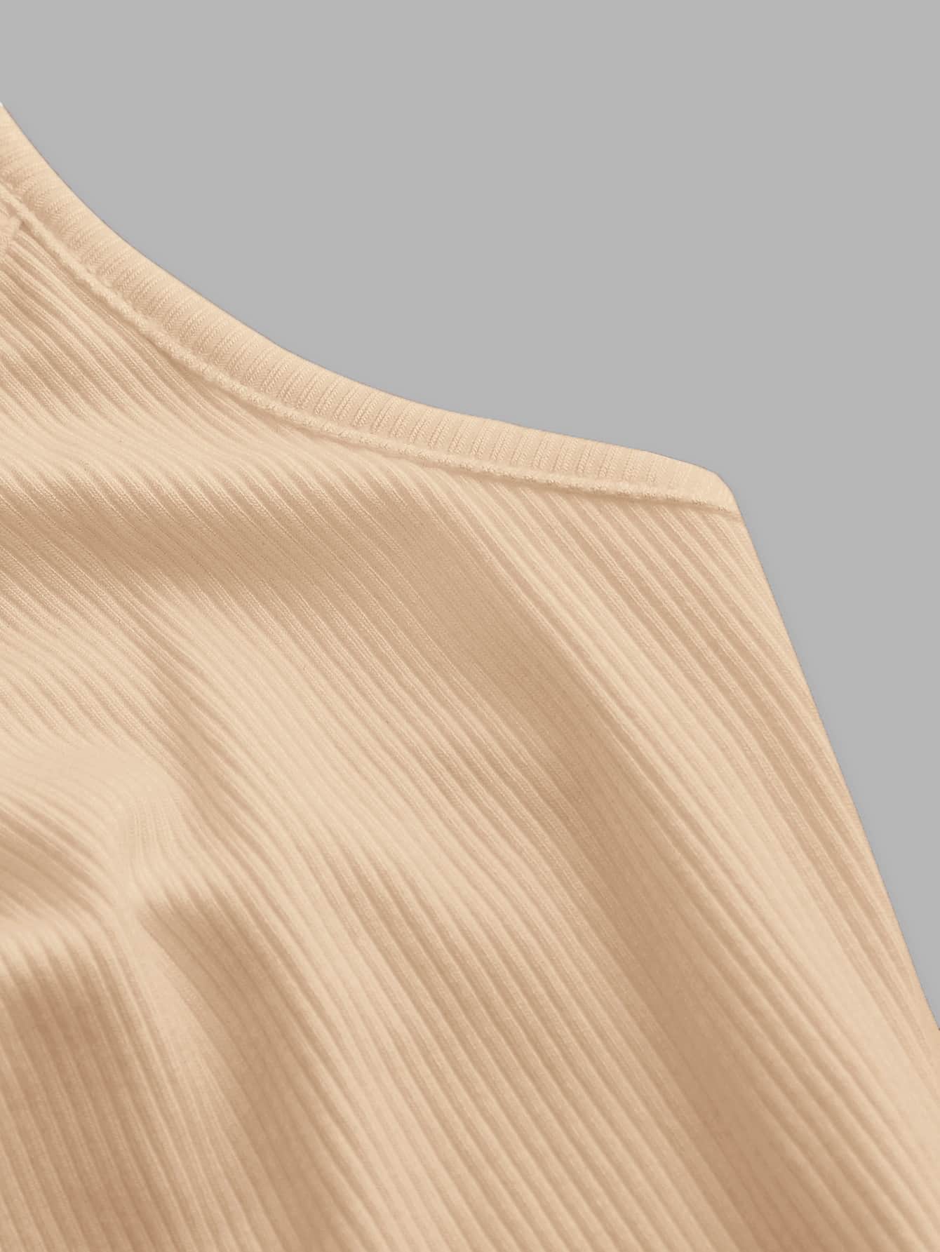 Ring-Back Tied Strappy Top with Crisscross Straps