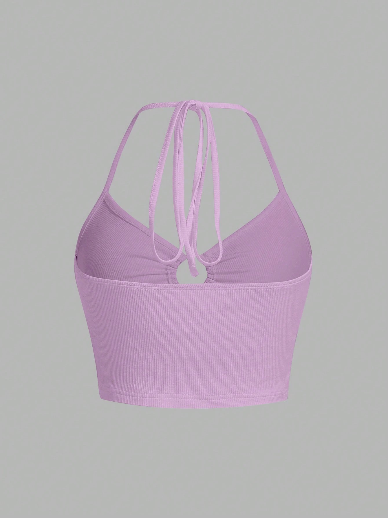 Ring-Back Tied Strappy Top with Crisscross Straps