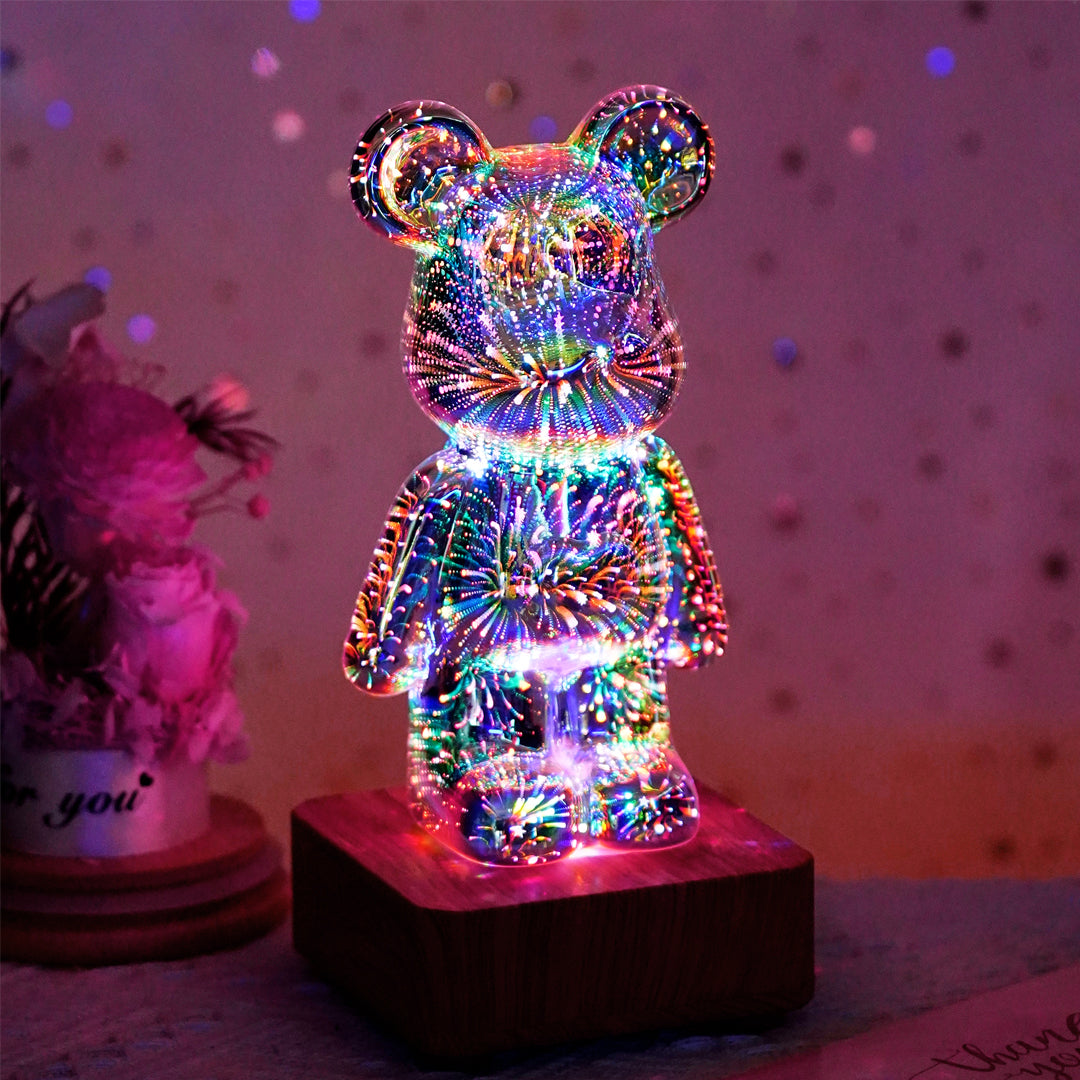 (50% DISCOUNT) Bear Firework Lamp 3D™