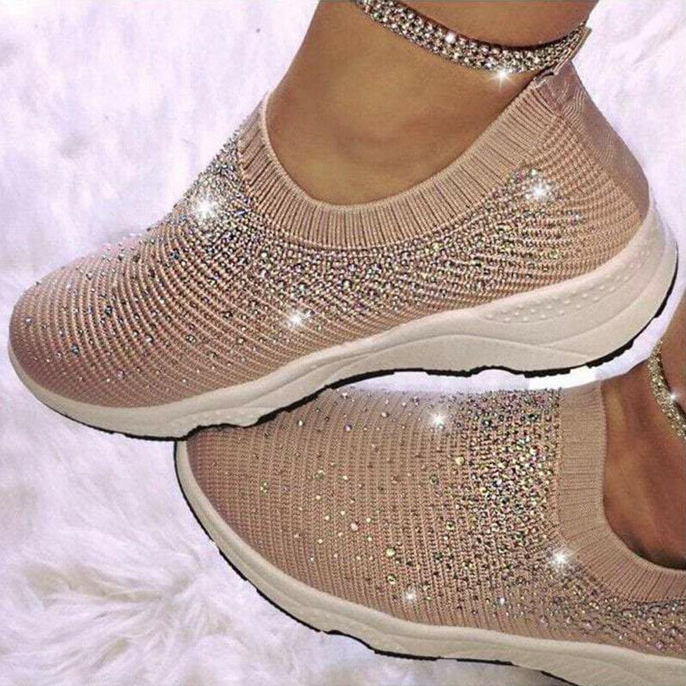 Crystalâ„¢ Orthopedic Crystal Sneakers (50% OFF)
