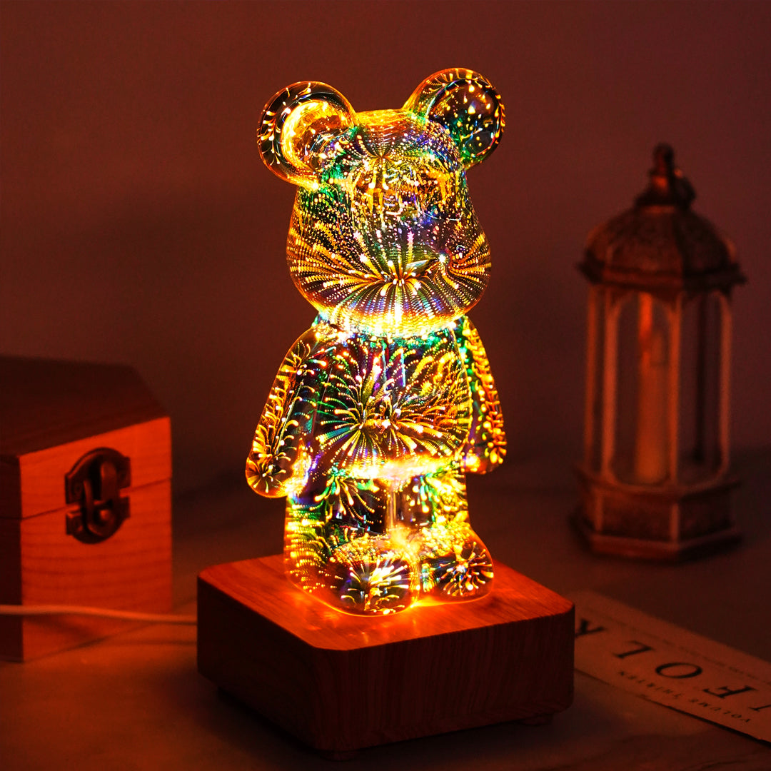 (50% DISCOUNT) Bear Firework Lamp 3D™