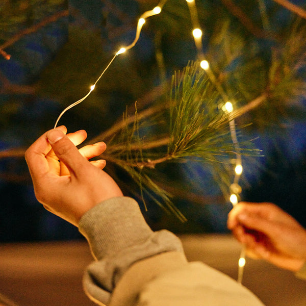 LumiGlow™ – Portable LED Camping String Lights