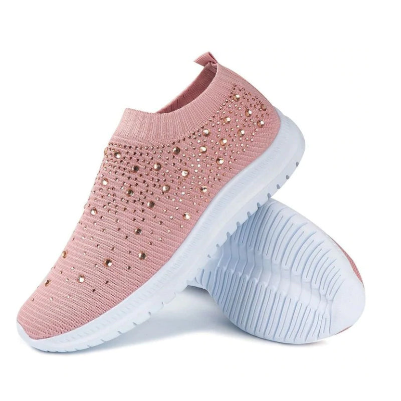 Crystalâ„¢ Orthopedic Crystal Sneakers (50% OFF)