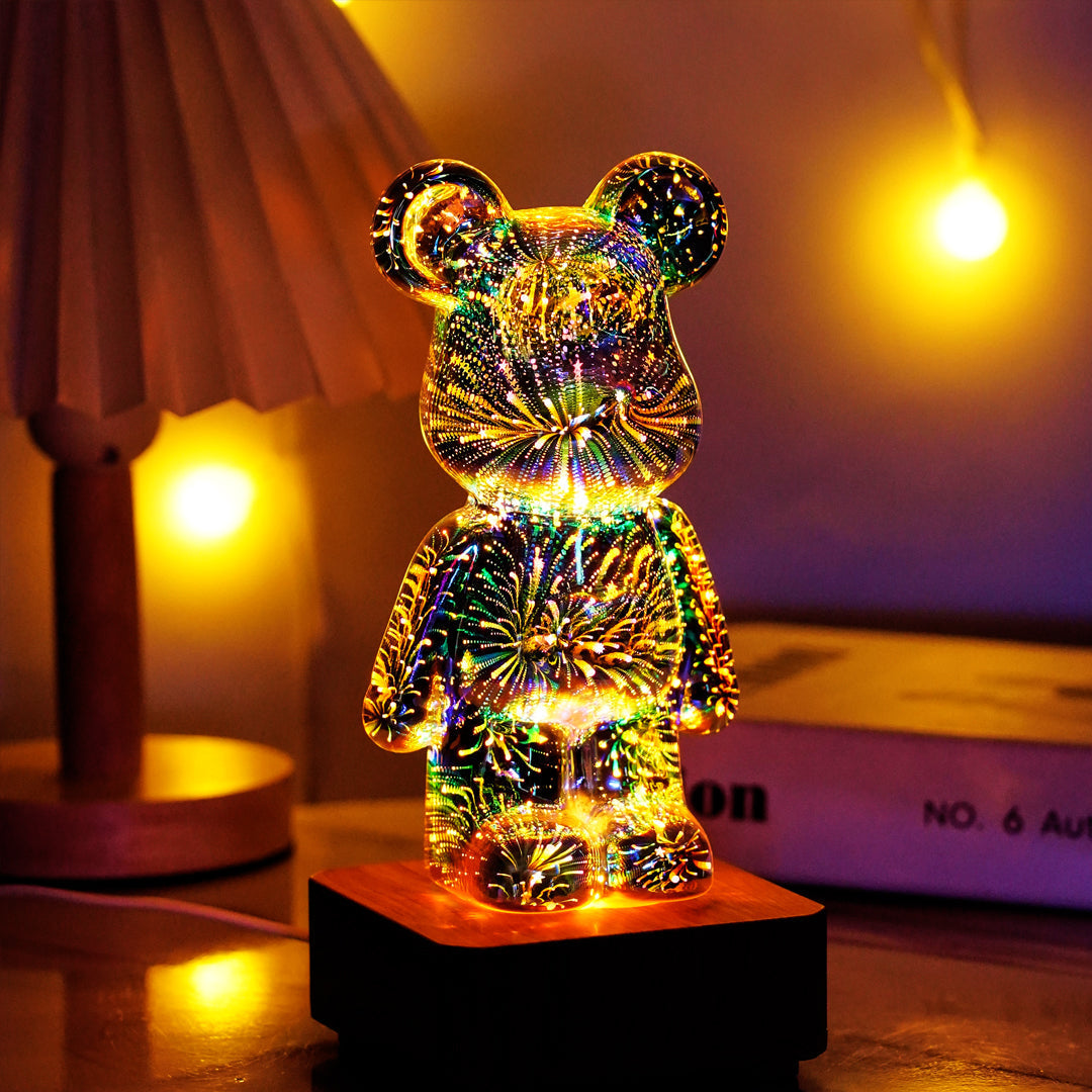 (50% DISCOUNT) Bear Firework Lamp 3D™