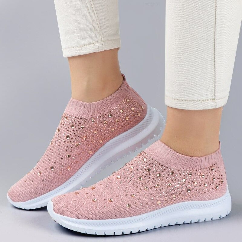 Crystalâ„¢ Orthopedic Crystal Sneakers (50% OFF)