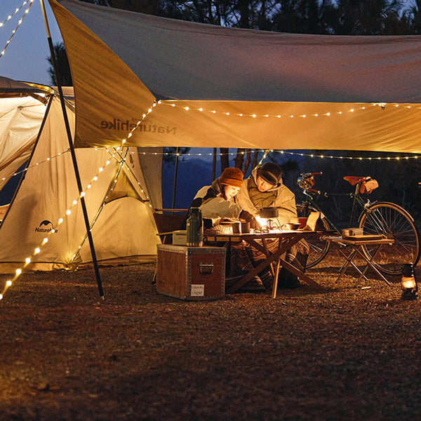 LumiGlow™ – Portable LED Camping String Lights