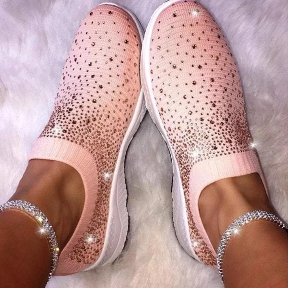 Crystalâ„¢ Orthopedic Crystal Sneakers (50% OFF)