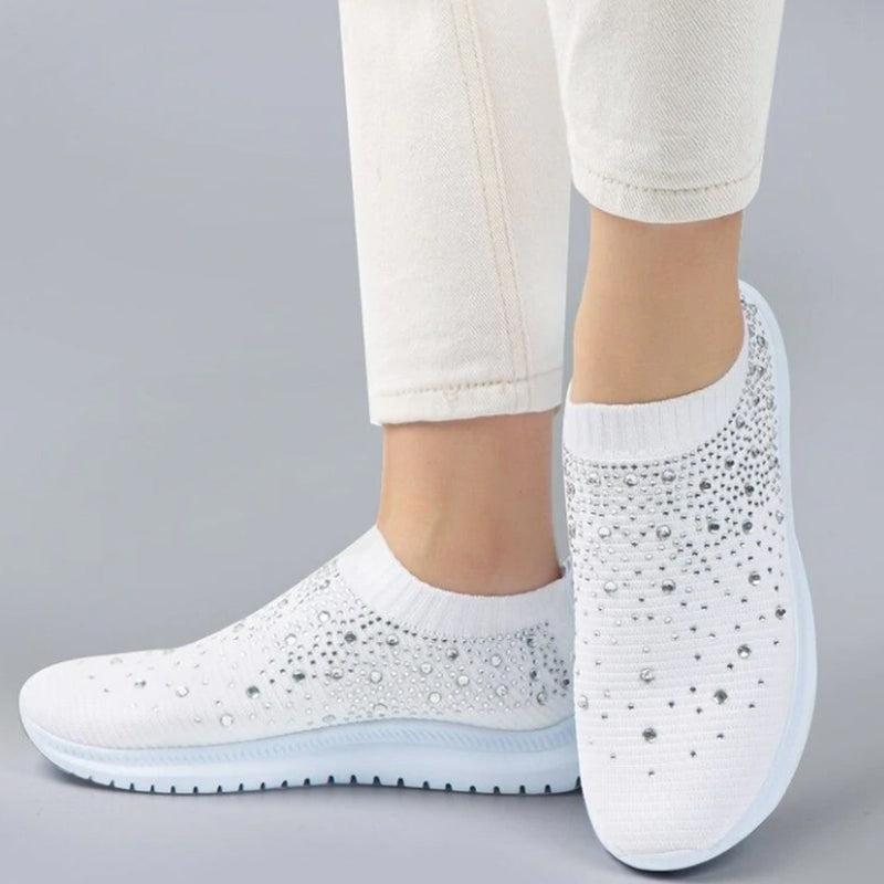 Crystalâ„¢ Orthopedic Crystal Sneakers (50% OFF)