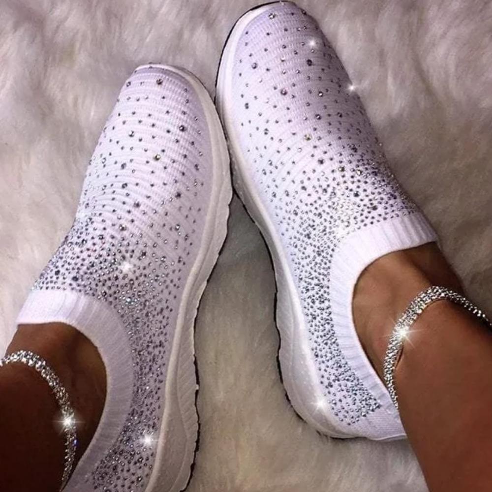 Crystalâ„¢ Orthopedic Crystal Sneakers (50% OFF)