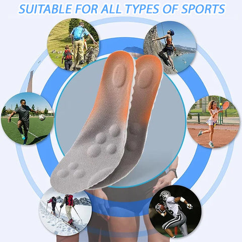 OrthoStride™ - Plantar Fasciitis Arch Support Insoles (2 Pair)