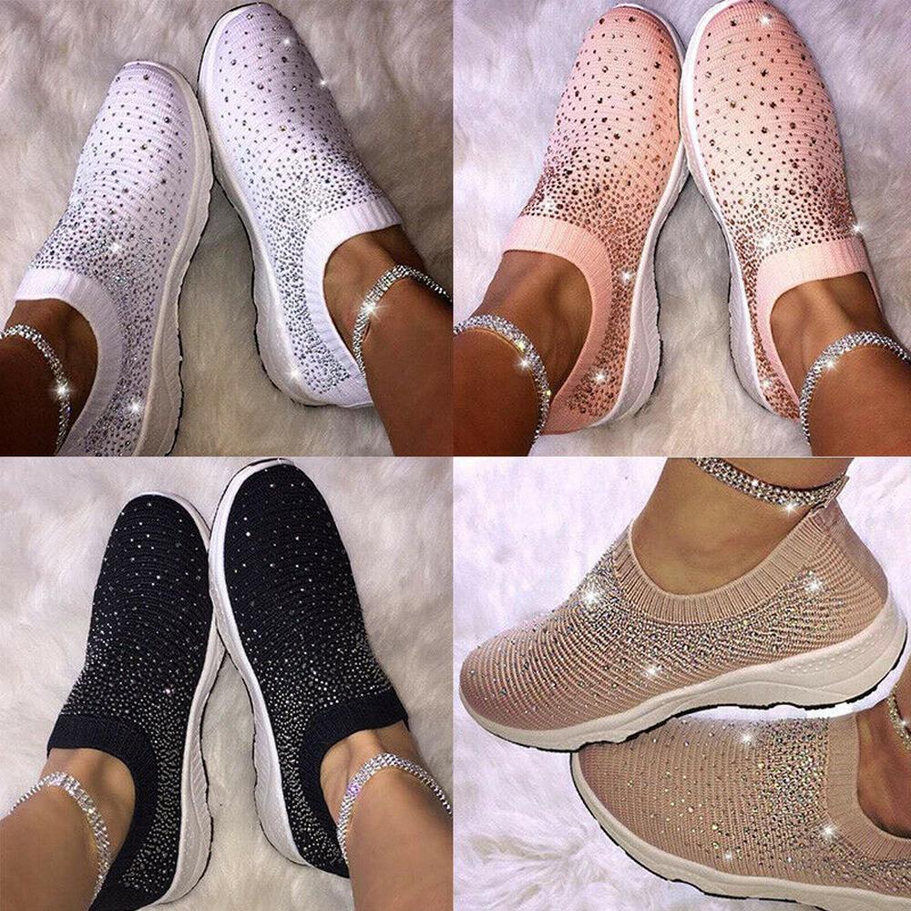 Crystalâ„¢ Orthopedic Crystal Sneakers (50% OFF)