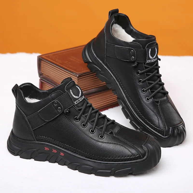 Eric™ - SnowSafe Leather Boots (50% OFF)