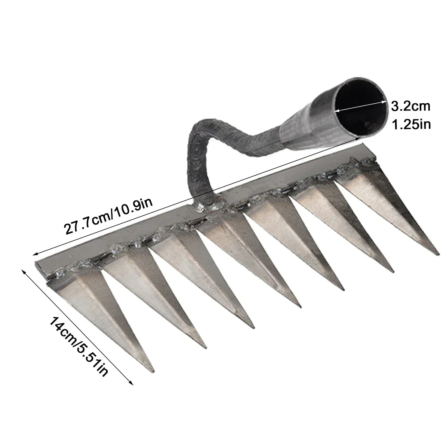 SteelGrip™ – Flächenrechen Für Die Gartenarbeit (50% RABATT)