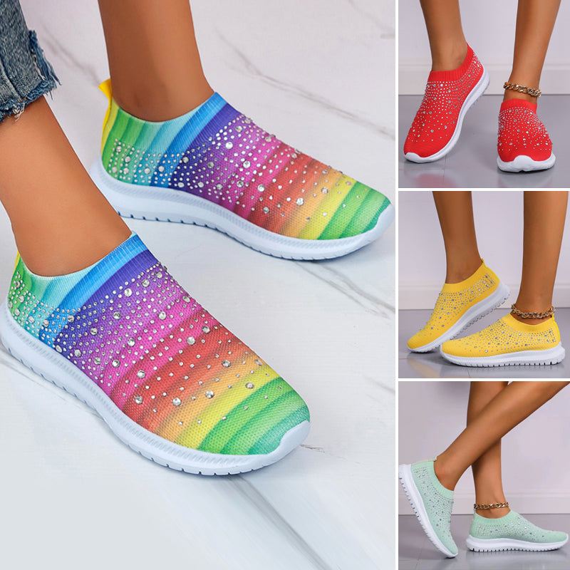 Crystalâ„¢ Orthopedic Crystal Sneakers (50% OFF)