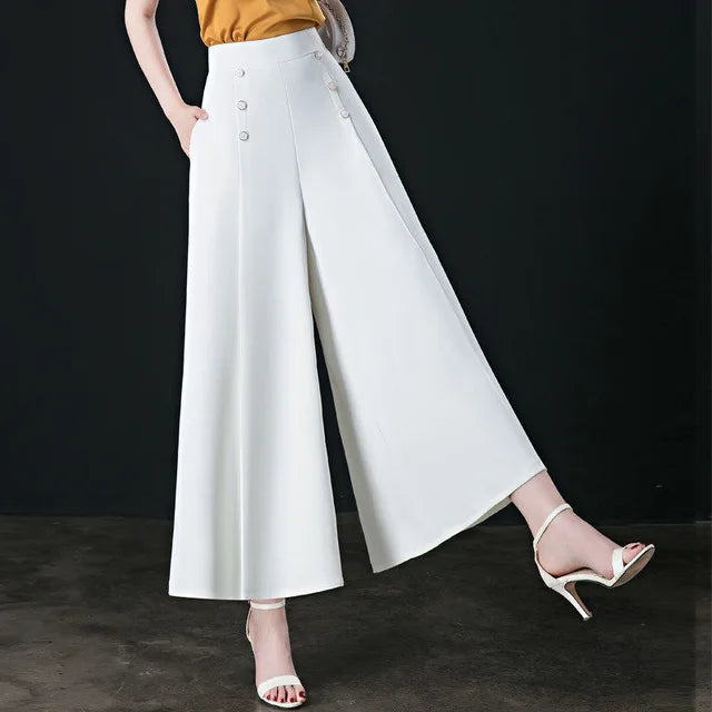 Hilary™ - Stylish Pleated Trousers with Wide Leg (50% DISCOUNT)