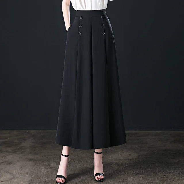 Hilary™ - Stylish Pleated Trousers with Wide Leg (50% DISCOUNT)