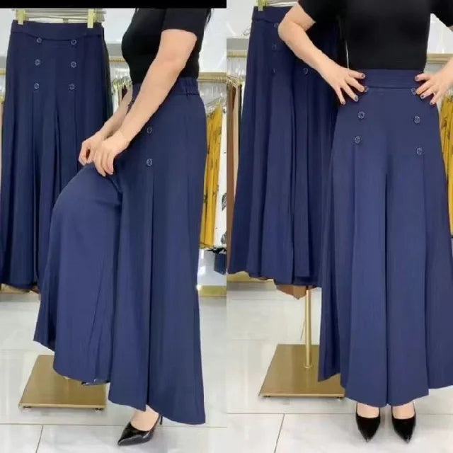 Hilary™ - Stylish Pleated Trousers with Wide Leg (50% DISCOUNT)