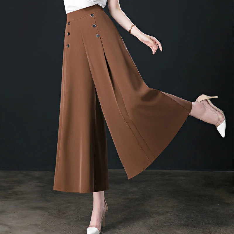 Hilary™ - Stylish Pleated Trousers with Wide Leg (50% DISCOUNT)