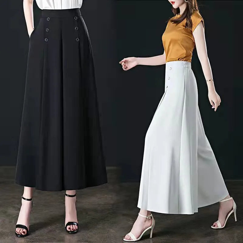Hilary™ - Stylish Pleated Trousers with Wide Leg (50% DISCOUNT)