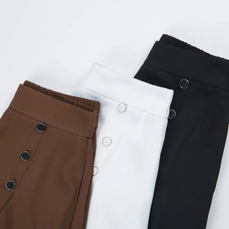 Hilary™ - Stylish Pleated Trousers with Wide Leg (50% DISCOUNT)