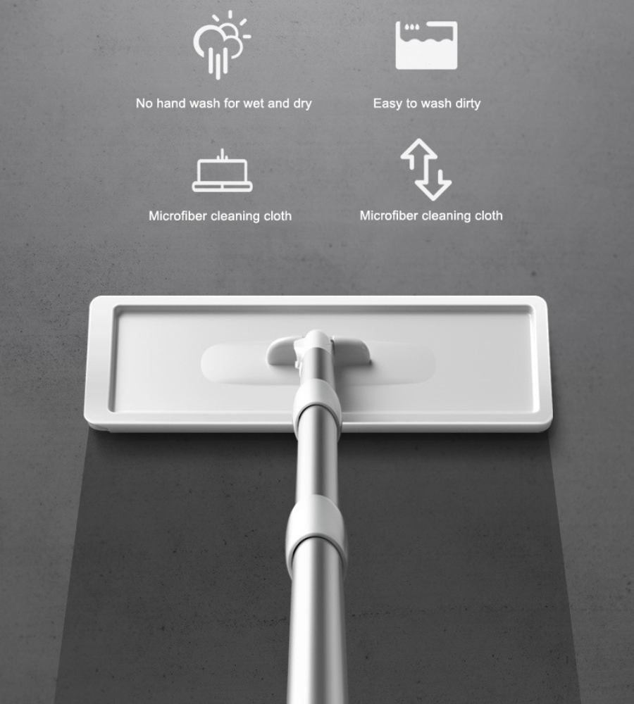 QuickClean™ - Floor Squeegee Magic Mop with Bucket (50% OFF)