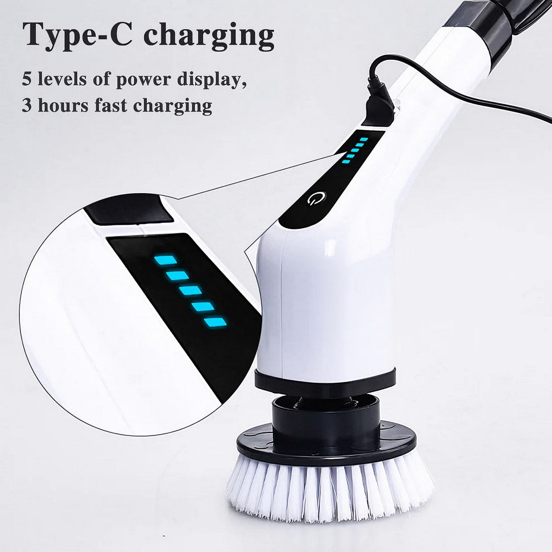 CleanTech™ - Cordless Cleaning Brush for the Bathroom (50% DISCOUNT)
