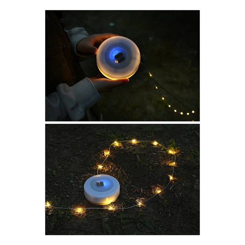 LumiGlow™ – Portable LED Camping String Lights