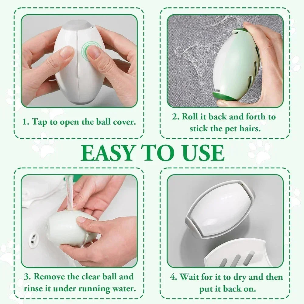 HairGone™ – Reusable Sticky Roller for Quick Cleaning