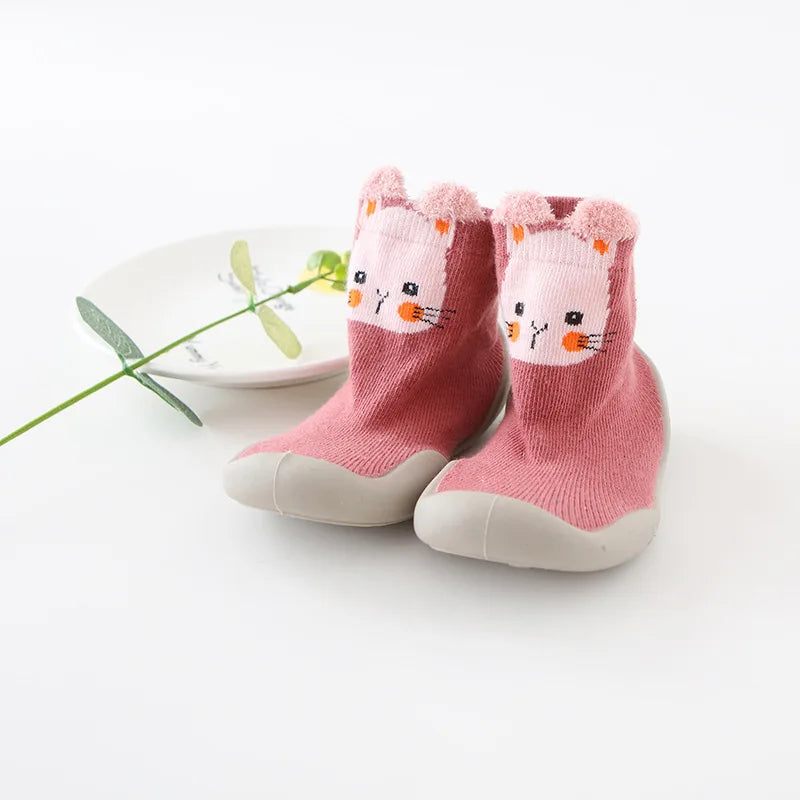 SoftStep™ - Baby Cotton Shoes Socks (1+1 FREE)