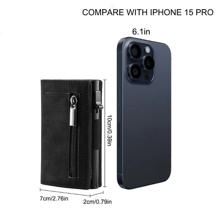 Cardlux™ - Blocking Magnetic Leather Wallet