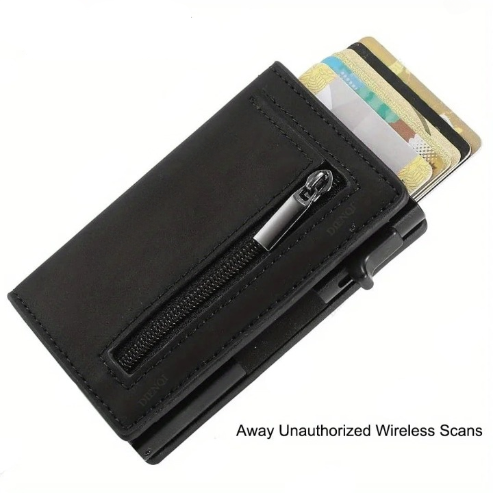 Cardlux™ - Blocking Magnetic Leather Wallet