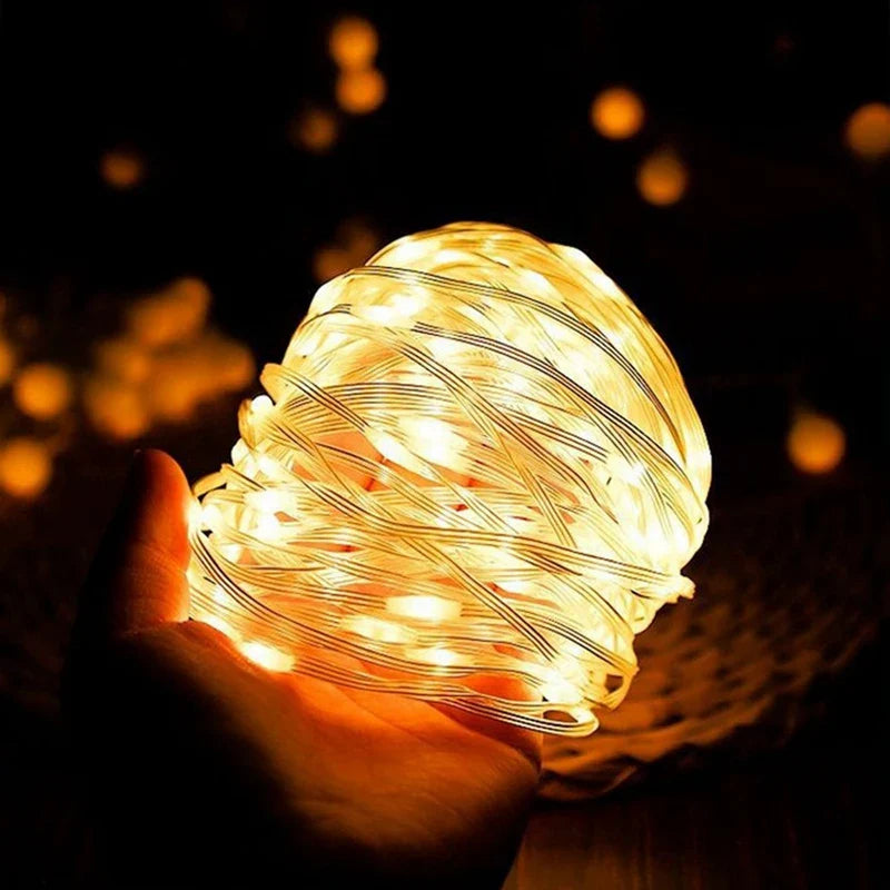 LumiGlow™ – Portable LED Camping String Lights