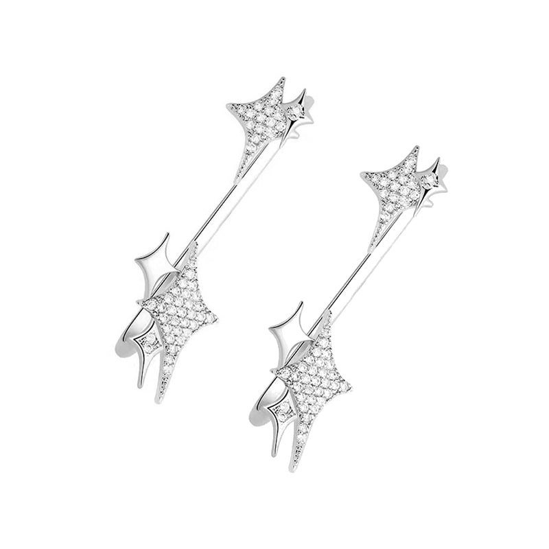 Alma™ - Rhinestone Chain Earrings (50% DISCOUNT)