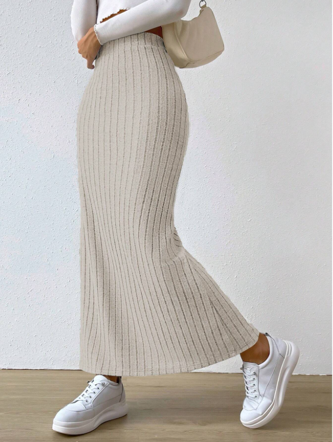 Anna™ – Skirt with Split Thigh and High Waist (50% Off)
