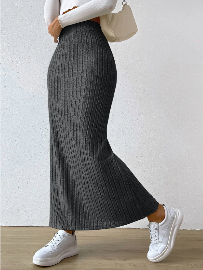 Anna™ – Skirt with Split Thigh and High Waist (50% Off)
