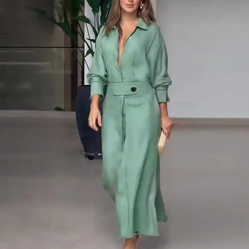 Birgit™ - Elegantes Kleid Mit Rollkragen Für Damen (50% RABATT)