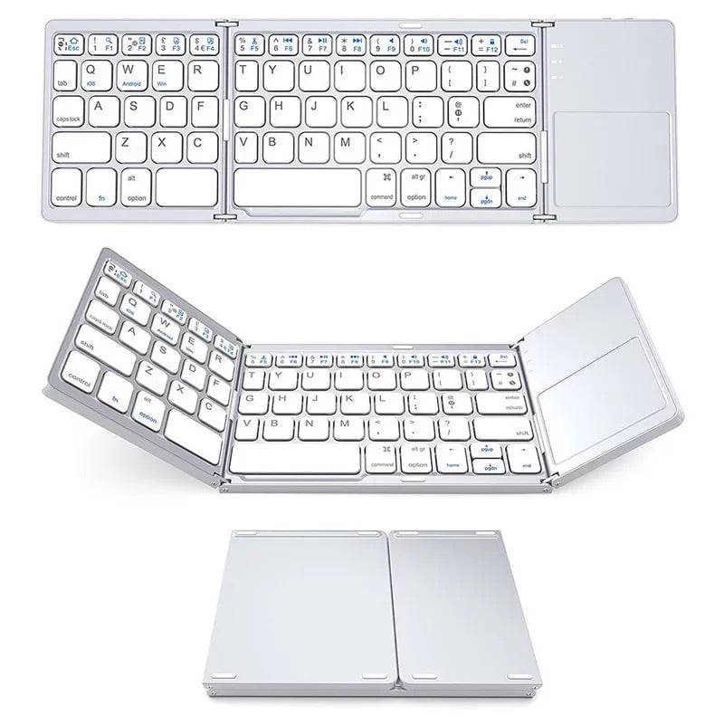 Keyless™ Foldable Wireless Bluetooth Keyboard