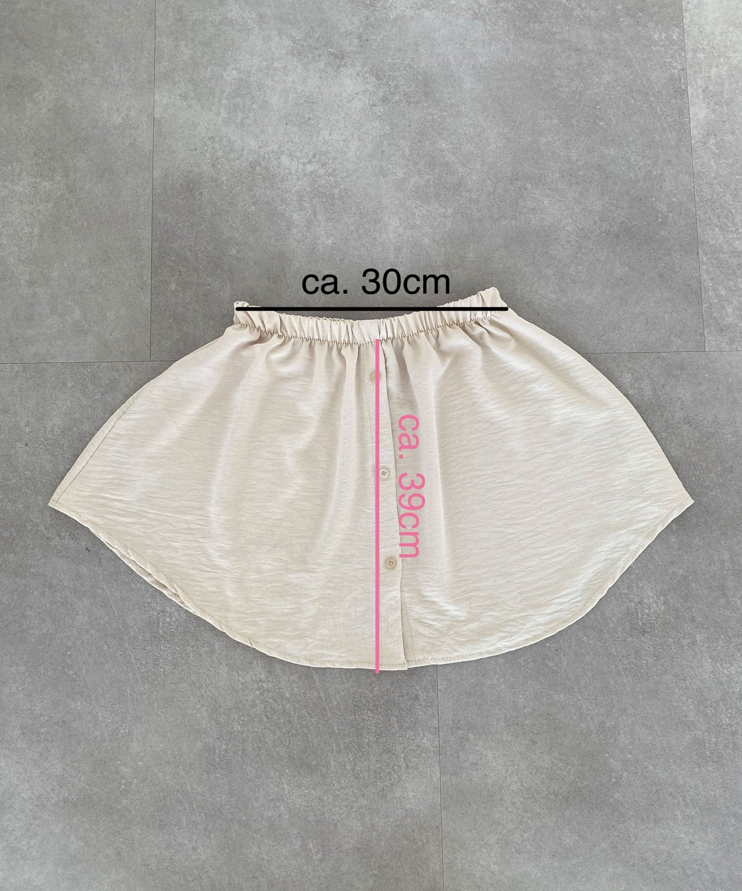 Blouse Skirt Marta Beige