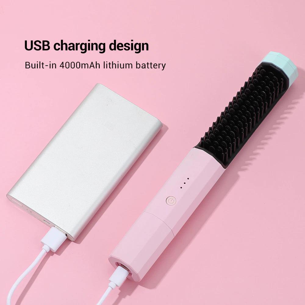 Frizz® I Hair Straightener Comb (50% OFF)