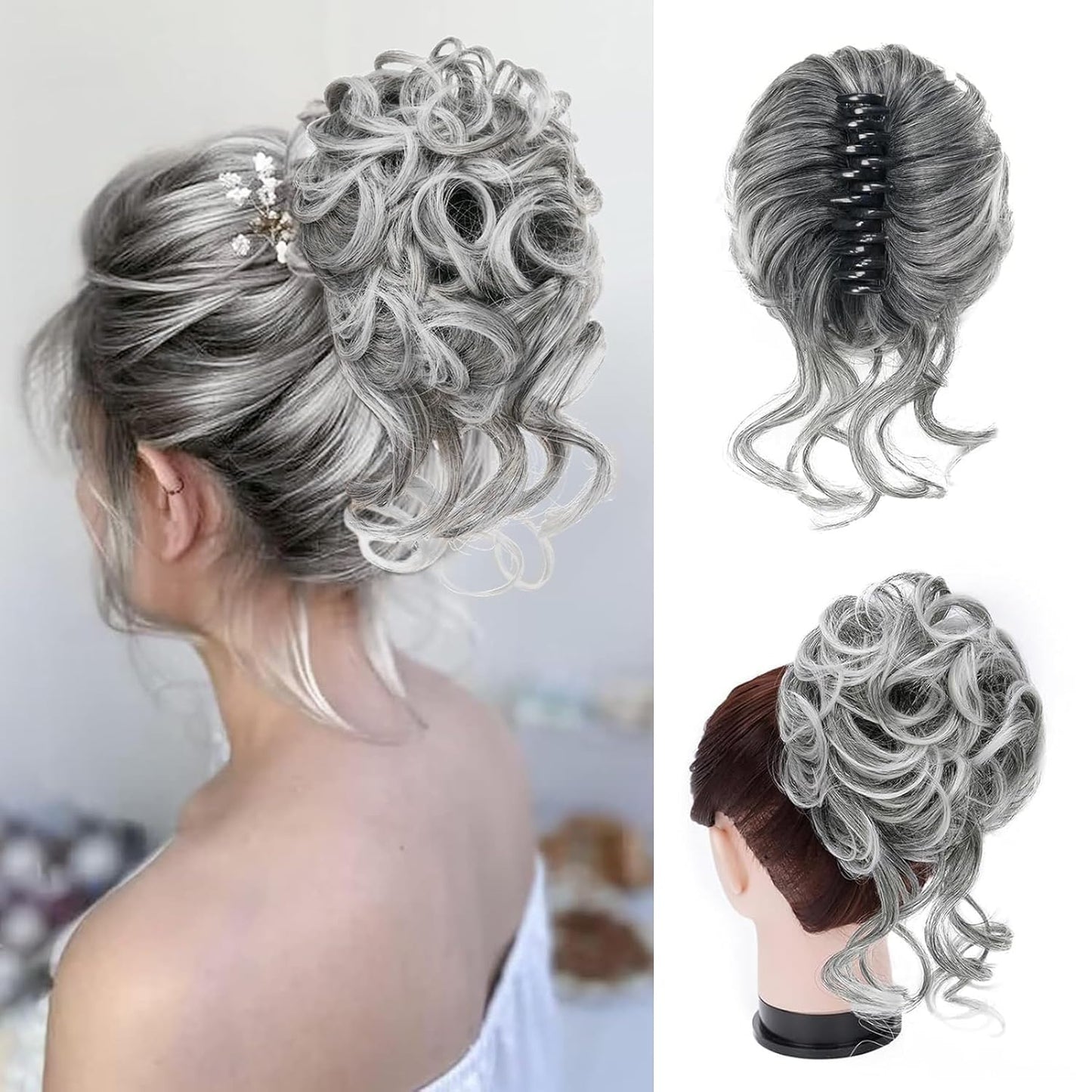 GlamCurl™ - Claw Bun Extension