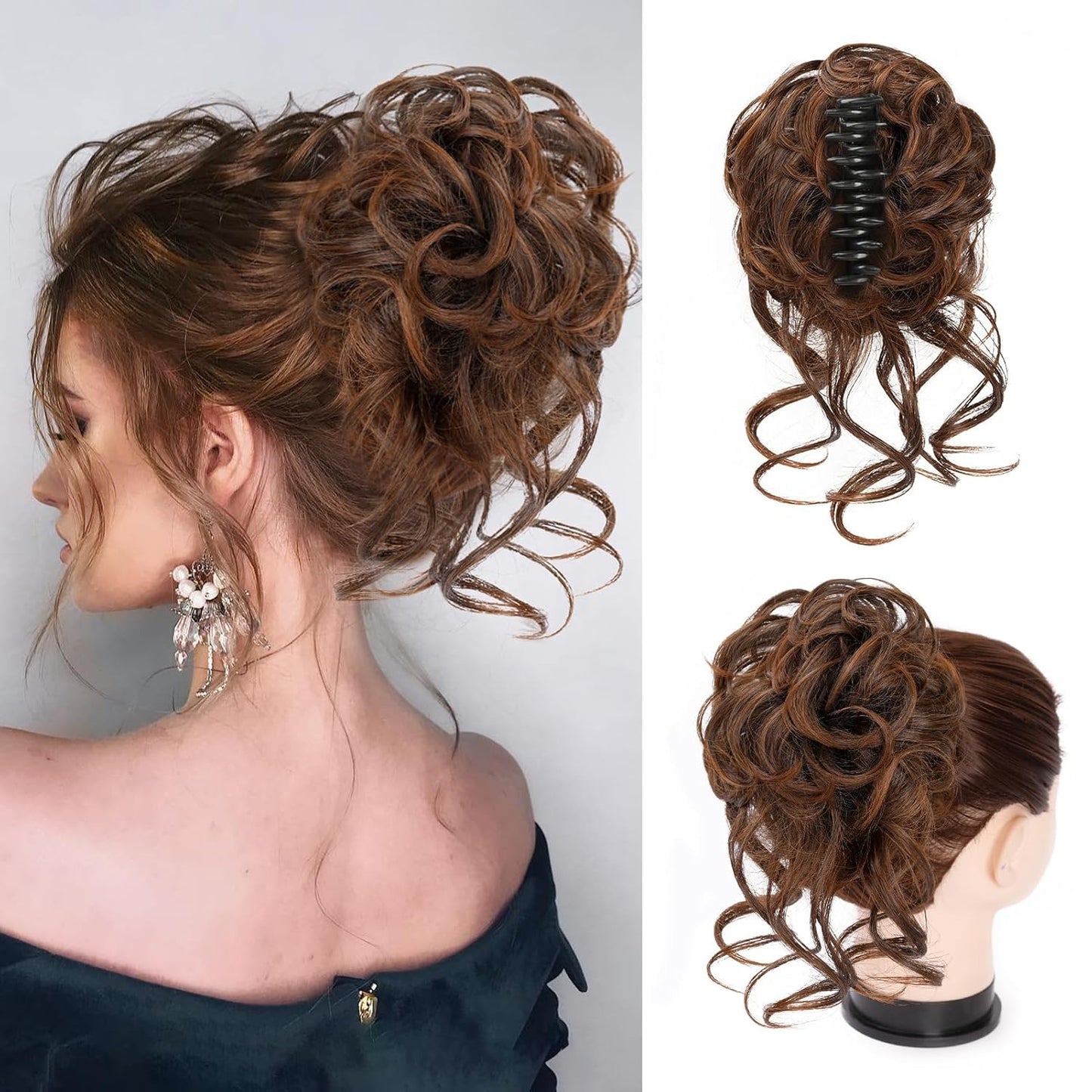 GlamCurl™ - Claw Bun Extension