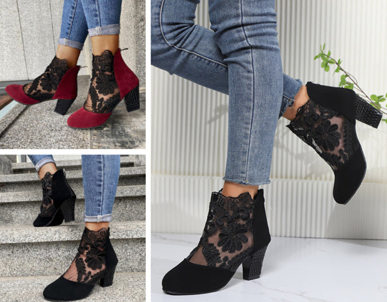 RoseVogue™ – Women's Fashion Boots