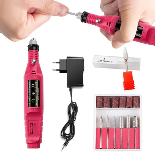 PerfectNails™ 5 in 1 Manicure Nail File Rotating Station