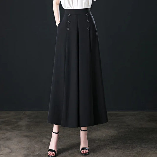 Hilary™ - Stylish Pleated Trousers with Wide Leg (50% DISCOUNT)