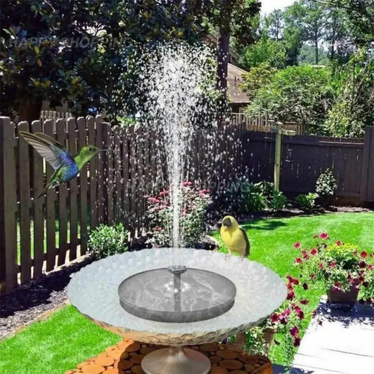 SunSplash™ - Floating Solar Garden Water Fountain Pool (50% DISCOUNT)