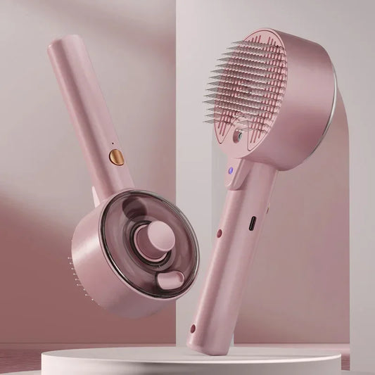 FluffMelt™ – Ultimate Steam Brush for Cat Hair