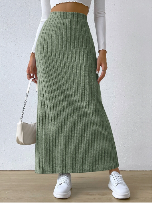 Anna™ – Skirt with Split Thigh and High Waist (50% Off)