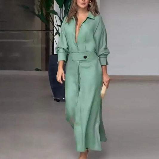 Birgit™ - Elegantes Kleid Mit Rollkragen Für Damen (50% RABATT)